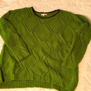 GB brand Kelly Green with Leather Trim M